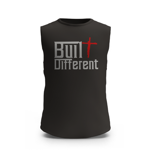 Built Different Muscle Tee!