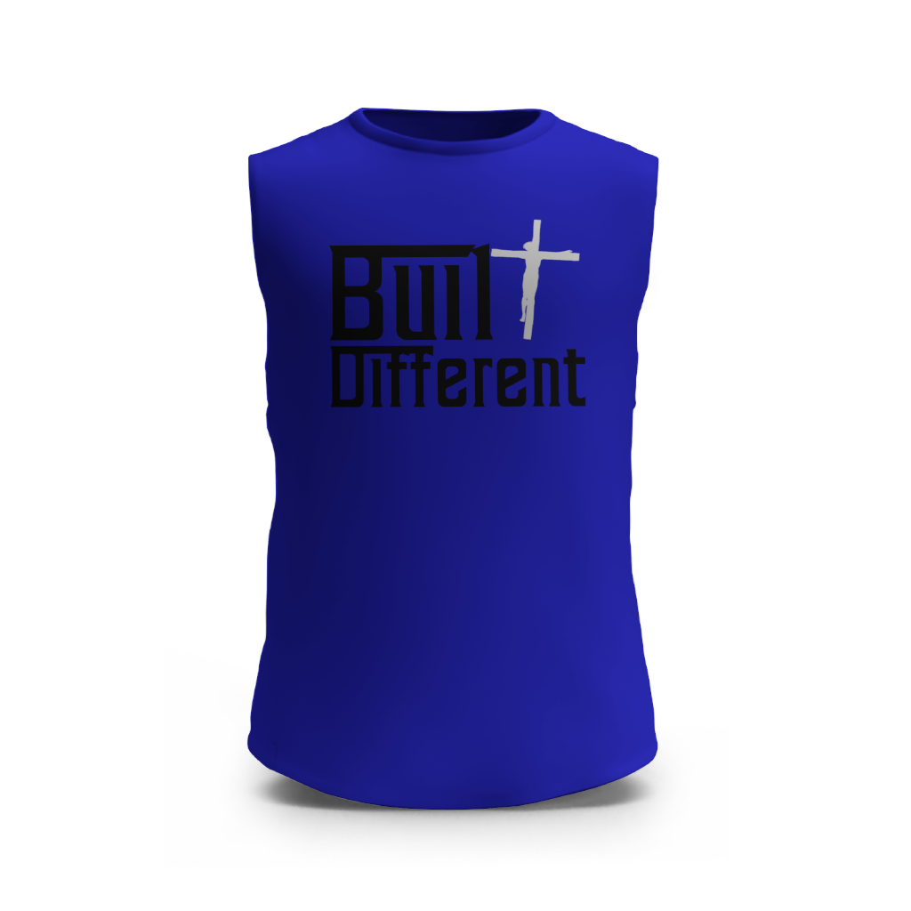 Built Different Muscle Tee!