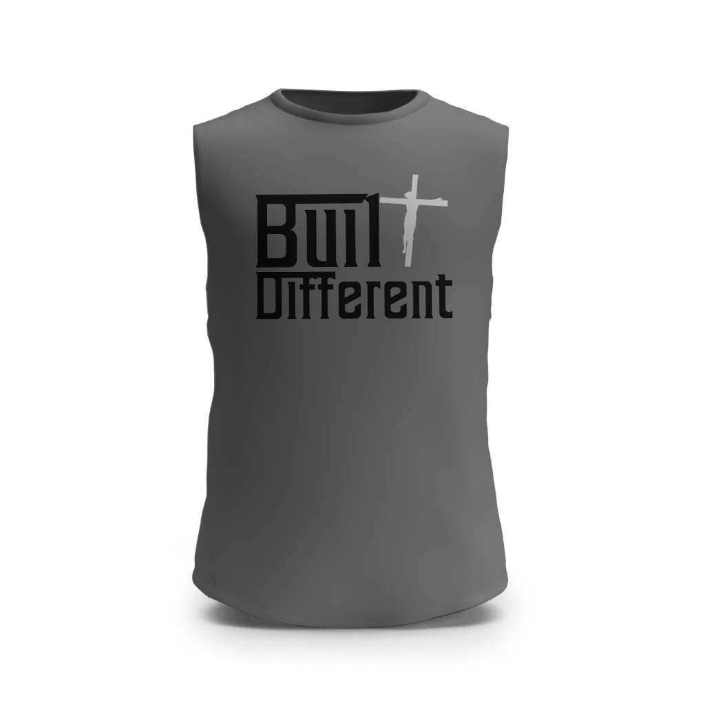 Built Different Muscle Tee!