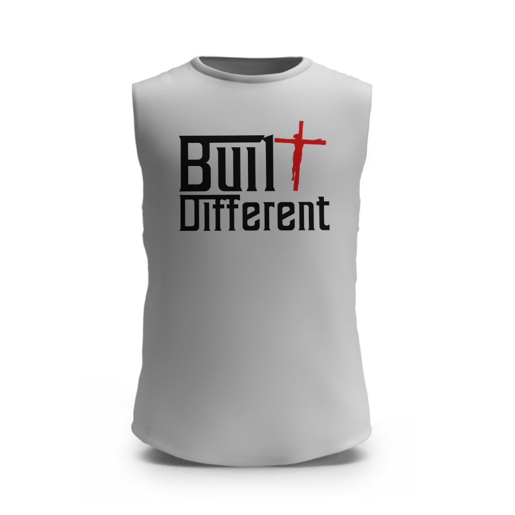Built Different Muscle Tee!