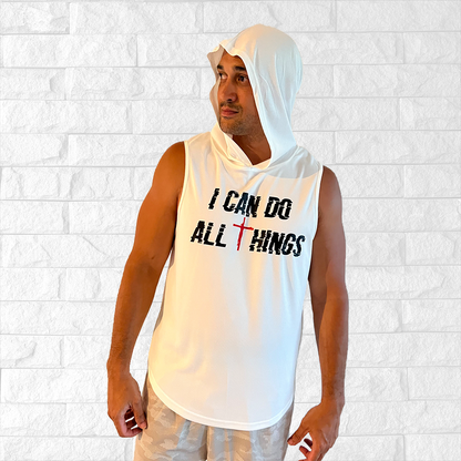 All Things Quick dry Sleeveless Hoodie