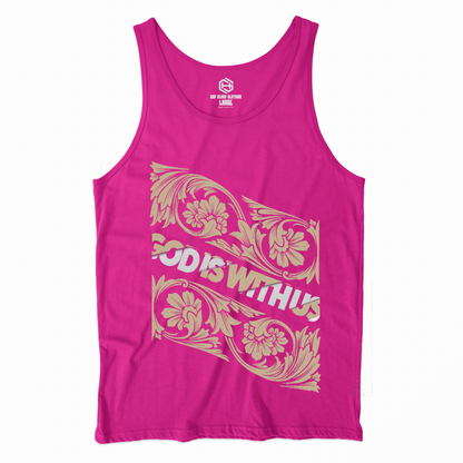 God Is With Us Tank Top