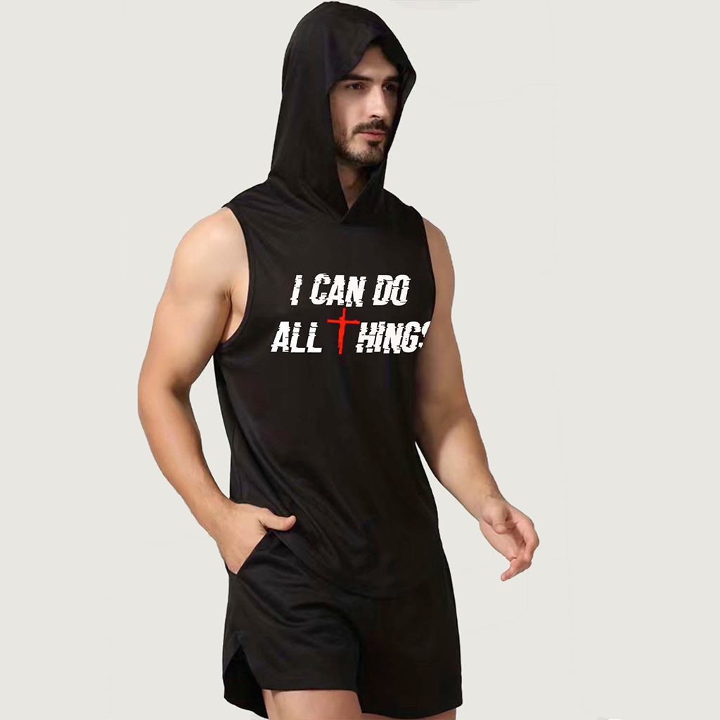 All Things Quick dry Sleeveless Hoodie