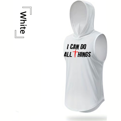 All Things Quick dry Sleeveless Hoodie