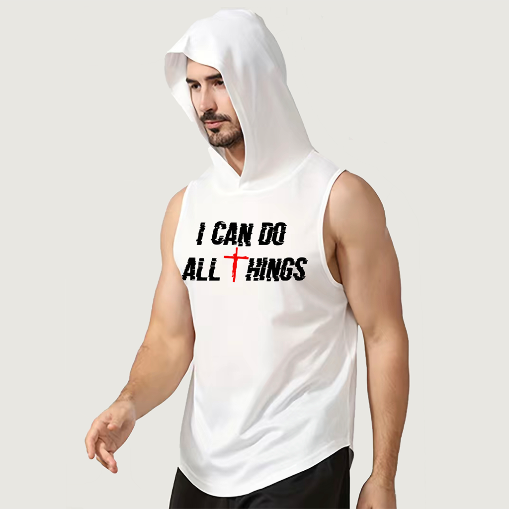 All Things Quick dry Sleeveless Hoodie