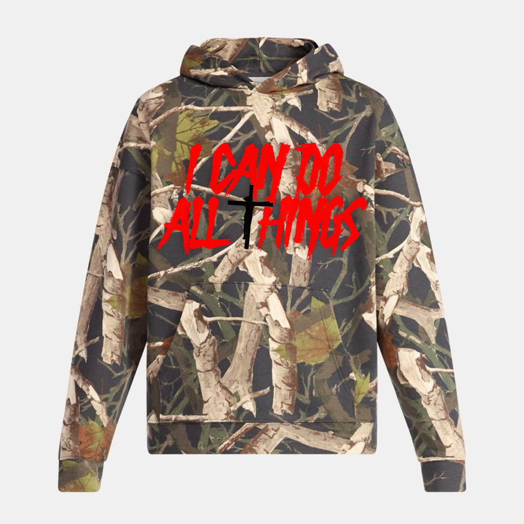 All Things RED Tree Camo Hoodie