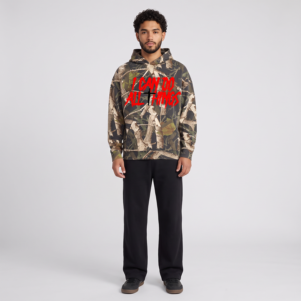 All Things RED Tree Camo Hoodie