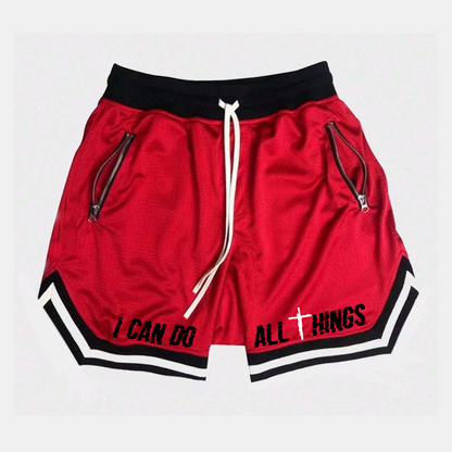 All Things Bball Zipper Shorts