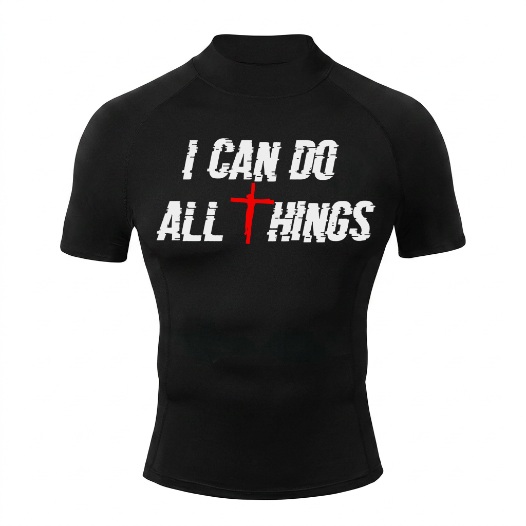 All Things Turtleneck Compression Shirt