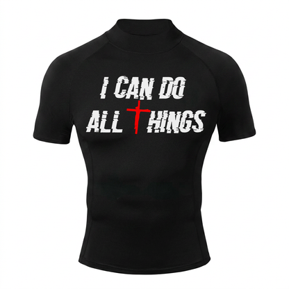 All Things Turtleneck Compression Shirt