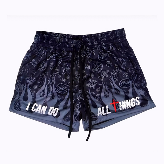 All Things Fire Paisley Shorts