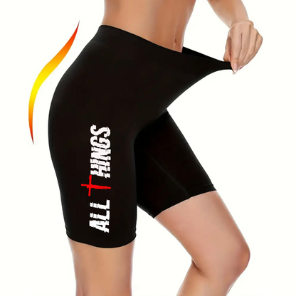 All Things High Waist Bike Shorts