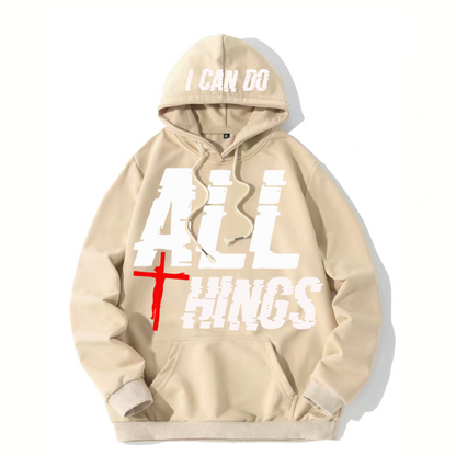 All Things Large Print Hoodie