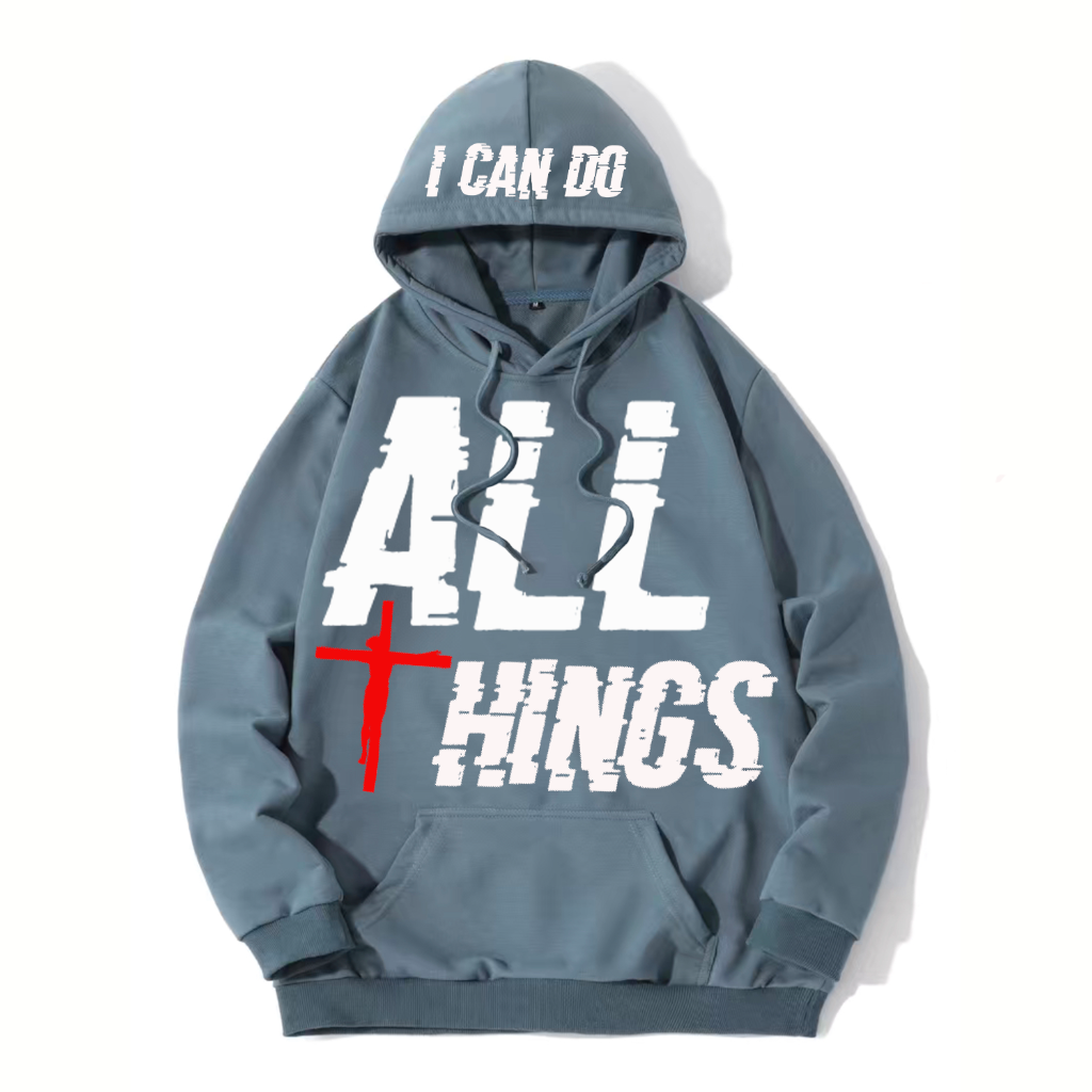 All Things Large Print Hoodie