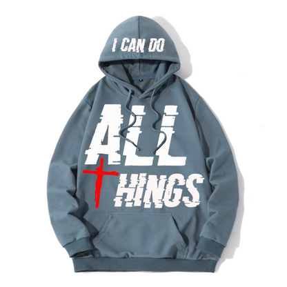 All Things Large Print Hoodie