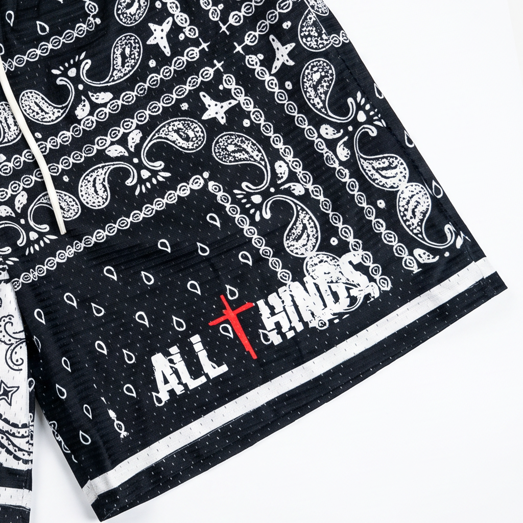 All Things Paisley Shorts 7" SEAM SHORTS