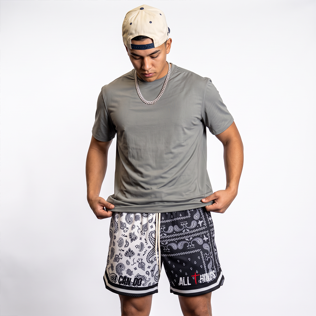 All Things Paisley Shorts 7" SEAM SHORTS