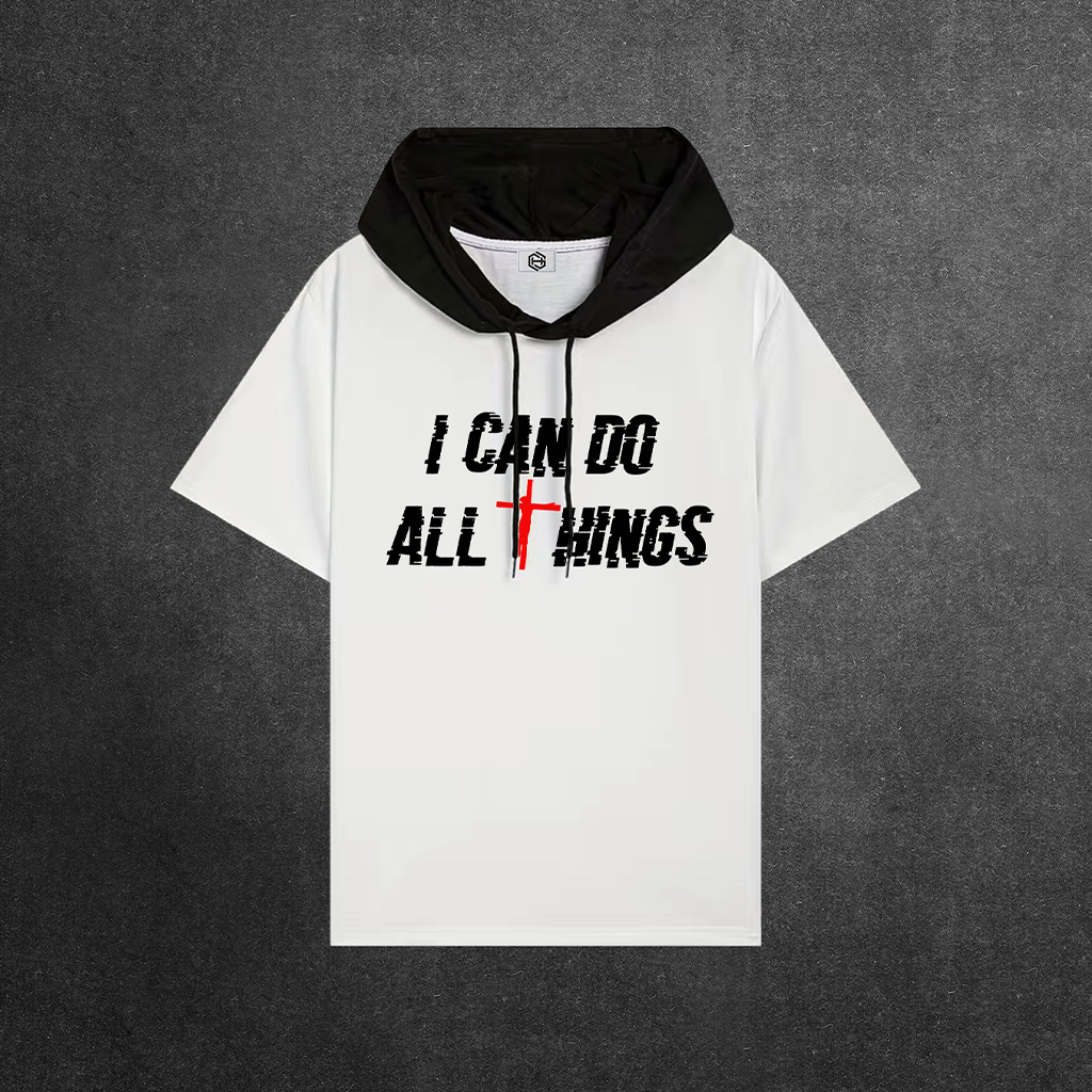 All Things Short Sleeve Hoodie