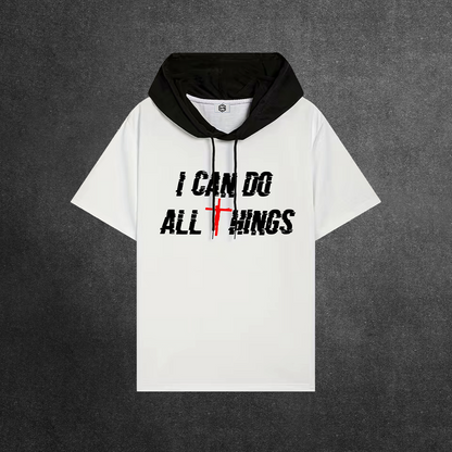 All Things Short Sleeve Hoodie