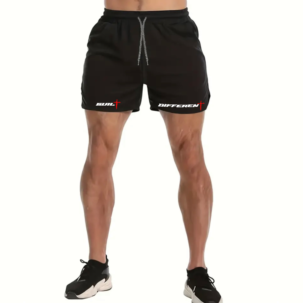 Built Different Gym Shorts