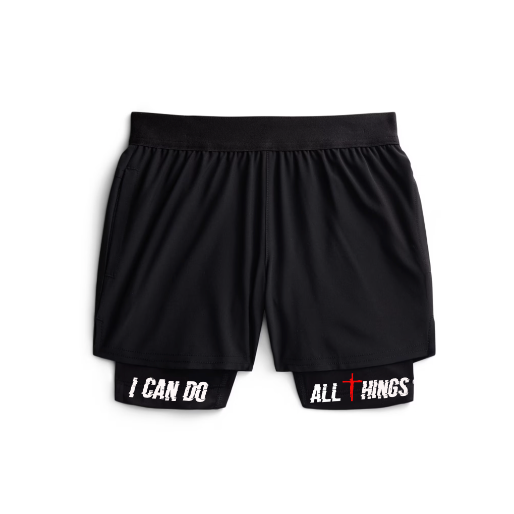 KIDS All Things 2-in-1 Training Shorts with Compression Liner