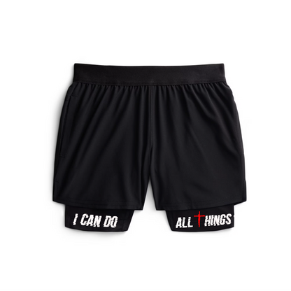 KIDS All Things 2-in-1 Training Shorts with Compression Liner