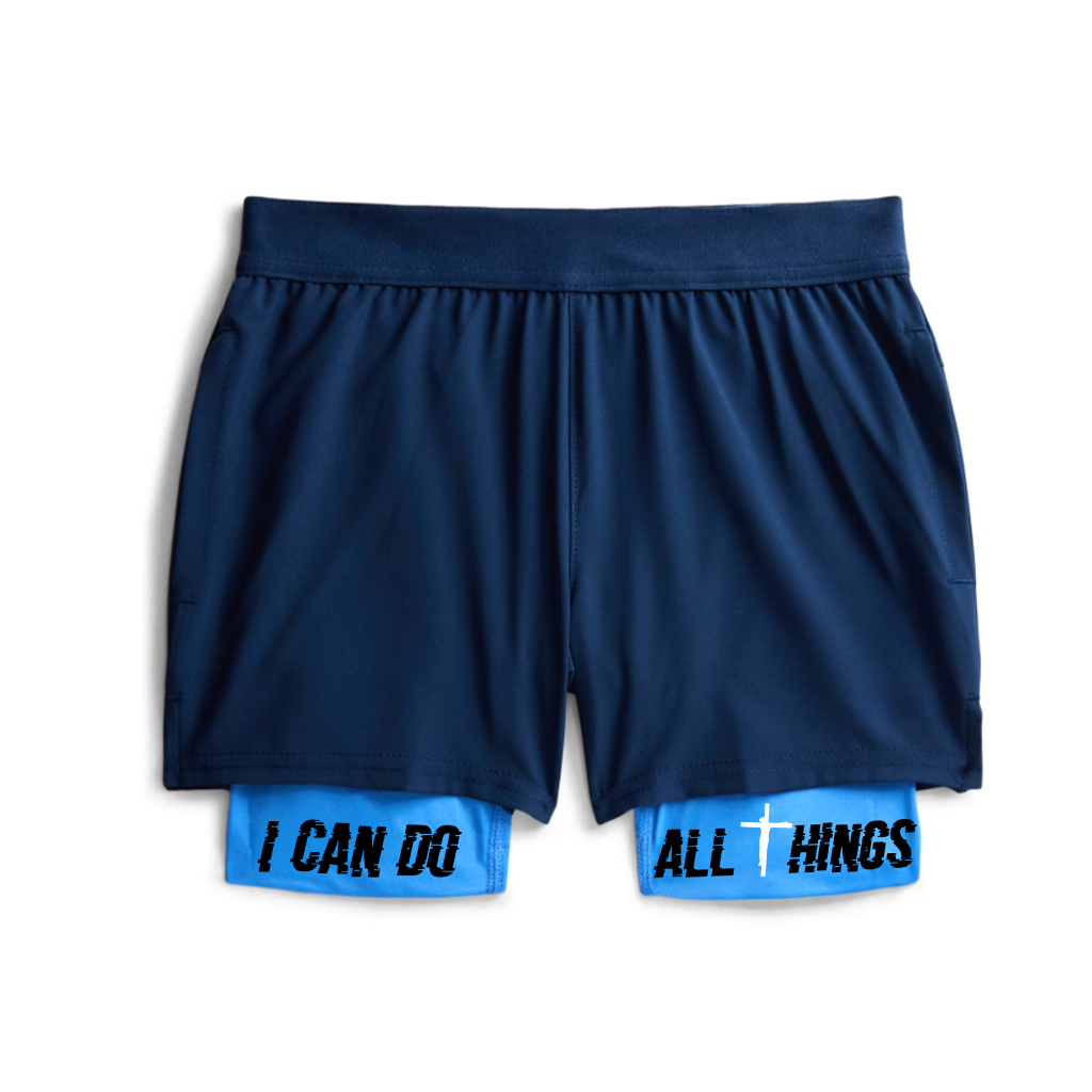 KIDS All Things 2-in-1 Training Shorts with Compression Liner