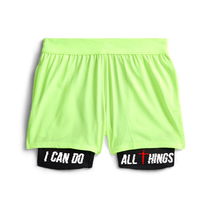 KIDS All Things 2-in-1 Training Shorts with Compression Liner