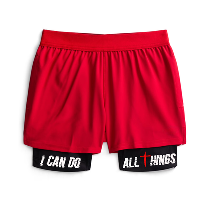 KIDS All Things 2-in-1 Training Shorts with Compression Liner