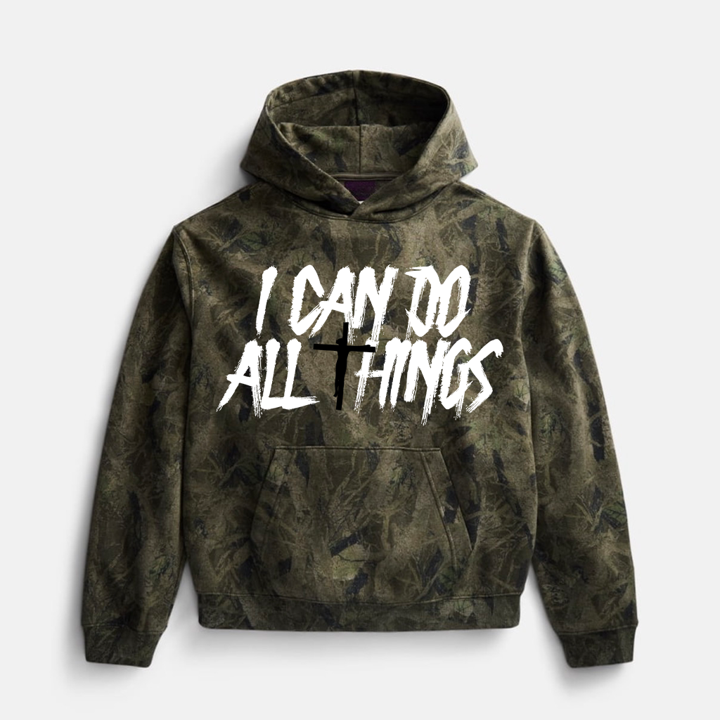 KIDS All Things Tree Camo Hoodie