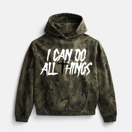 KIDS All Things Tree Camo Hoodie