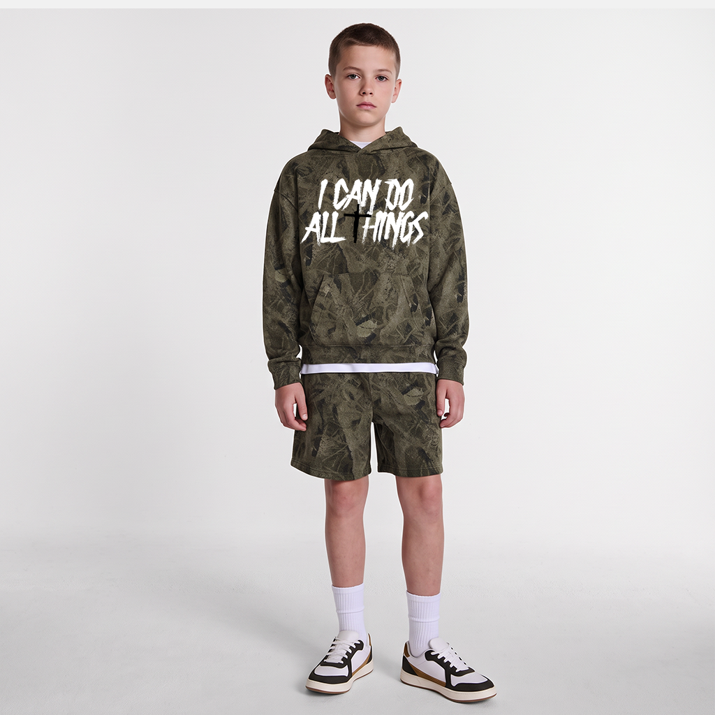 KIDS All Things Tree Camo Hoodie