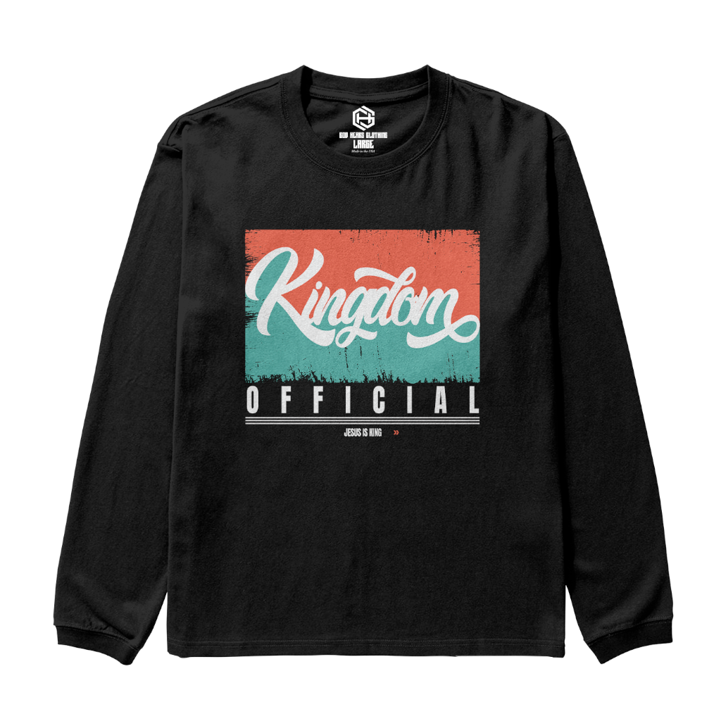 Kingdom Official Long sleeve shirt!