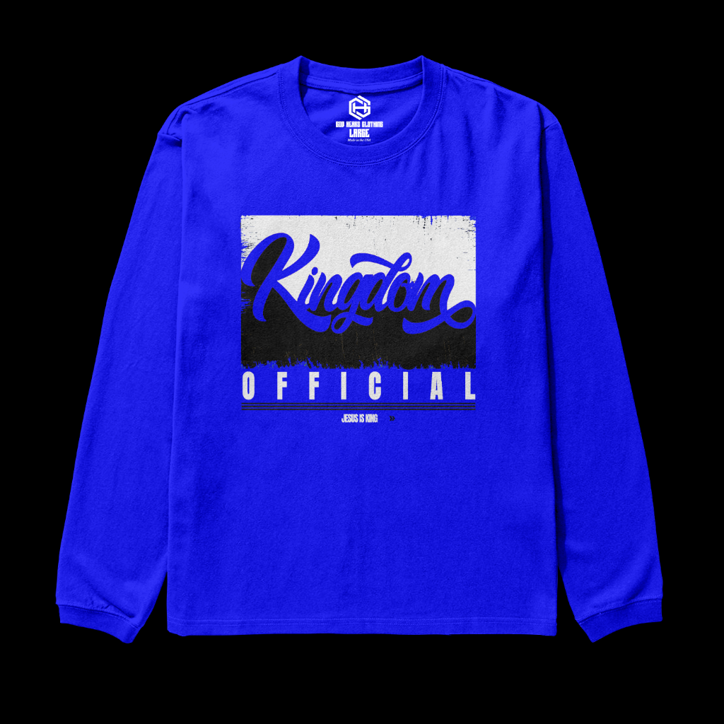 Kingdom Official Long sleeve shirt!