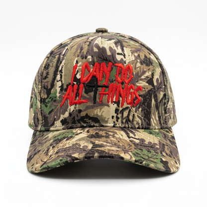 All Things RED Tree Camo Snapback