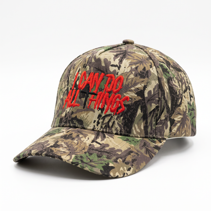 All Things RED Tree Camo Snapback