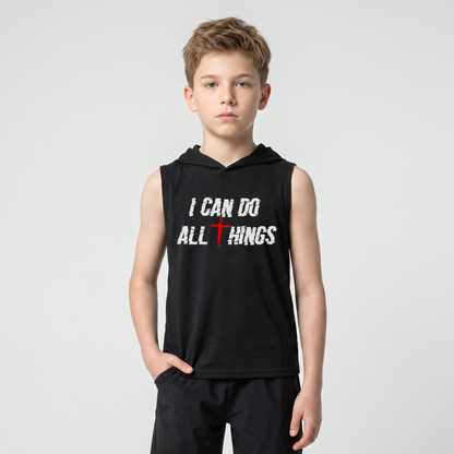 KIDS All Things Sleeveless Hoodie