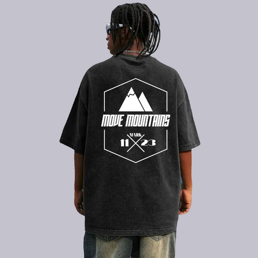 OVERSIZED Move Mountains T-shirt