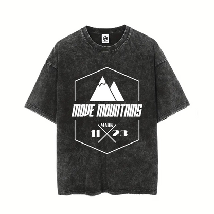 OVERSIZED Move Mountains T-shirt