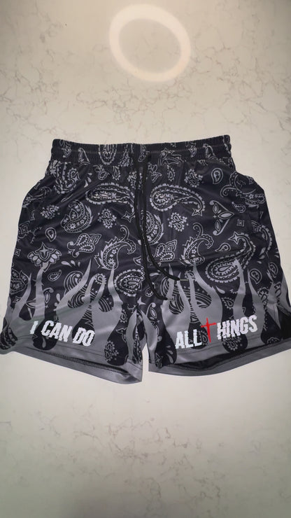 All Things Fire Paisley Shorts