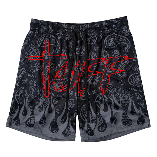 TUFF Paisley Shorts