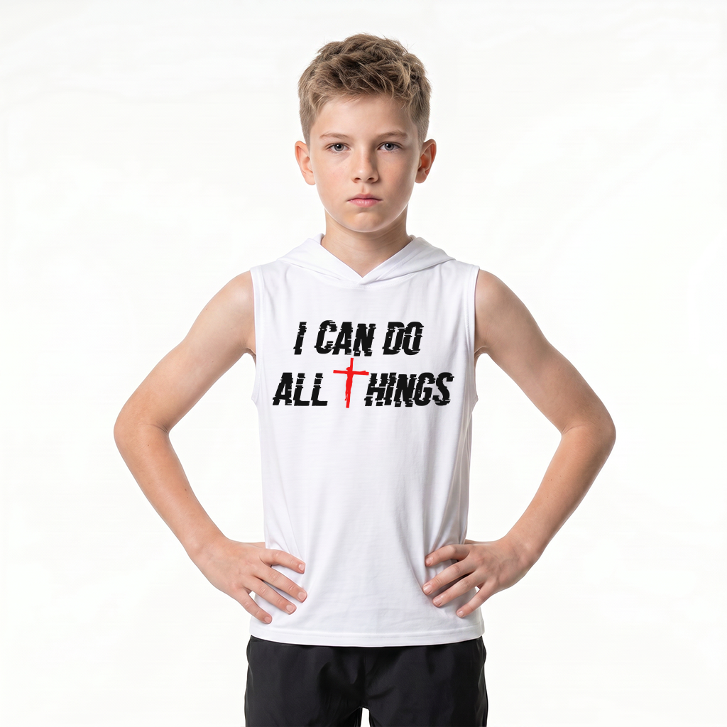 KIDS All Things Sleeveless Hoodie