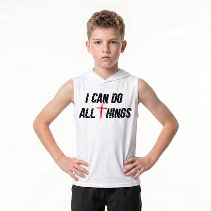 KIDS All Things Sleeveless Hoodie
